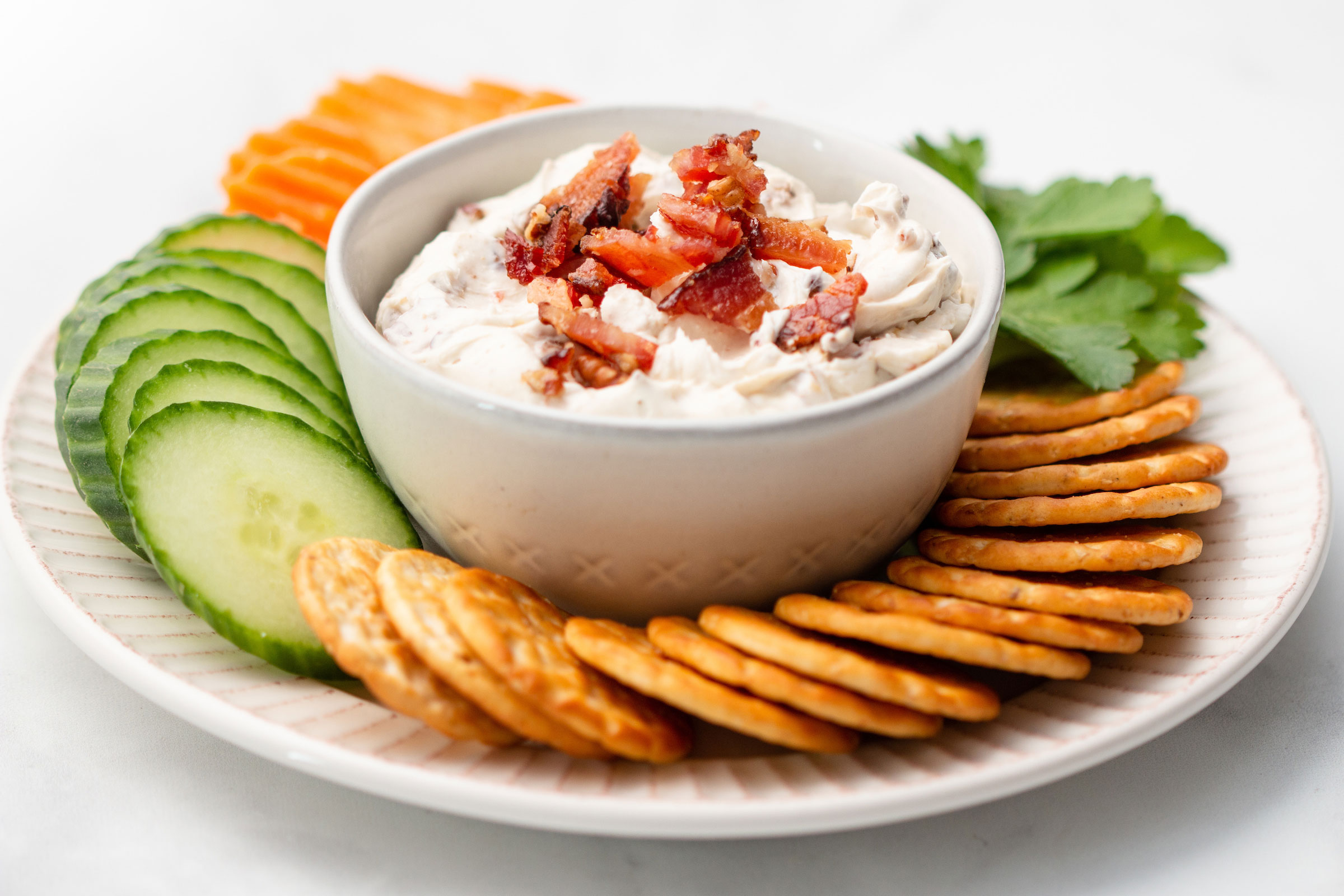 Candied Bacon and Pecan Cheese Spread Franklin Foods ReInventing