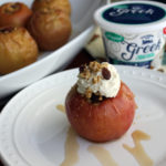 Greek Cream Cheese Baked Apples Photo