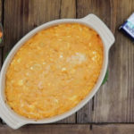 Greek Buffalo Chicken Dip