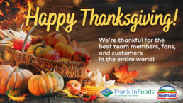 Franklin Foods Thanksgiving Post