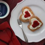 Greek Cream Cheese Sweetheart Pancakes