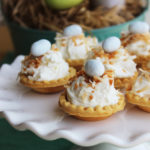 Greek Cream Cheese Coconut Tarts